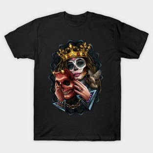 Beauty and the demon mask #2 T-Shirt